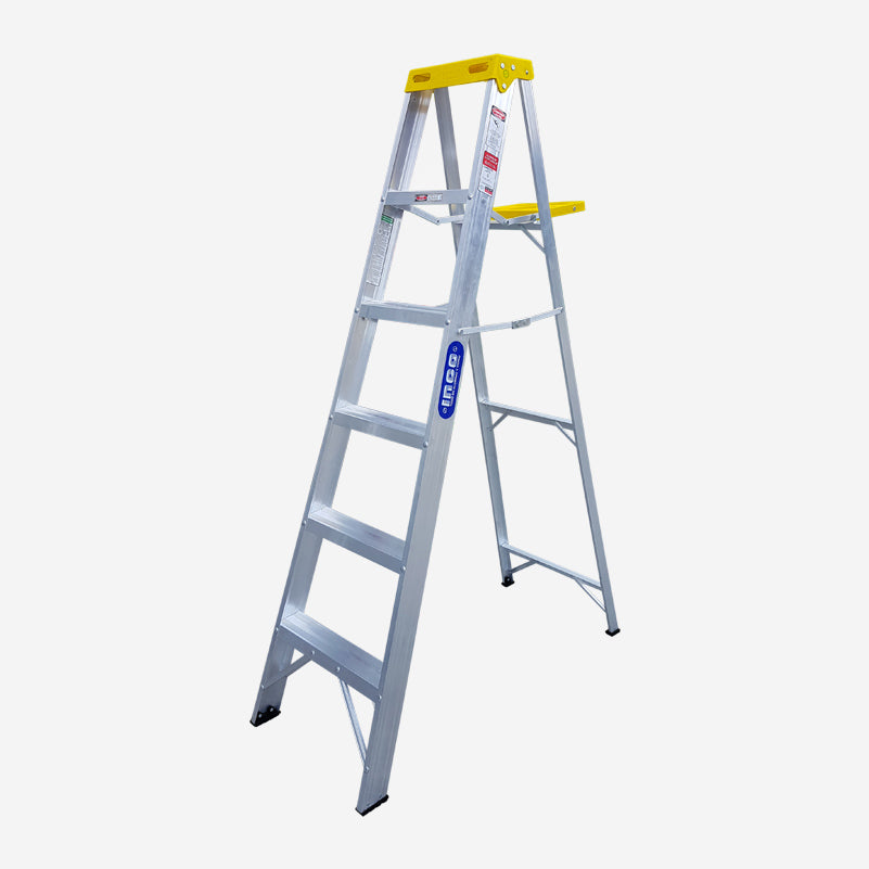 6' COMMERCIAL ALUMINUM LADDER
