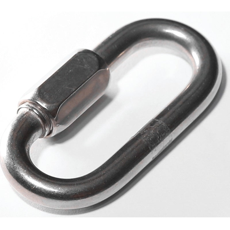 BARON 7350ST-1/4 QUICK LINK, 660 LB WORKING LOAD, 316 STAINLESS STEEL