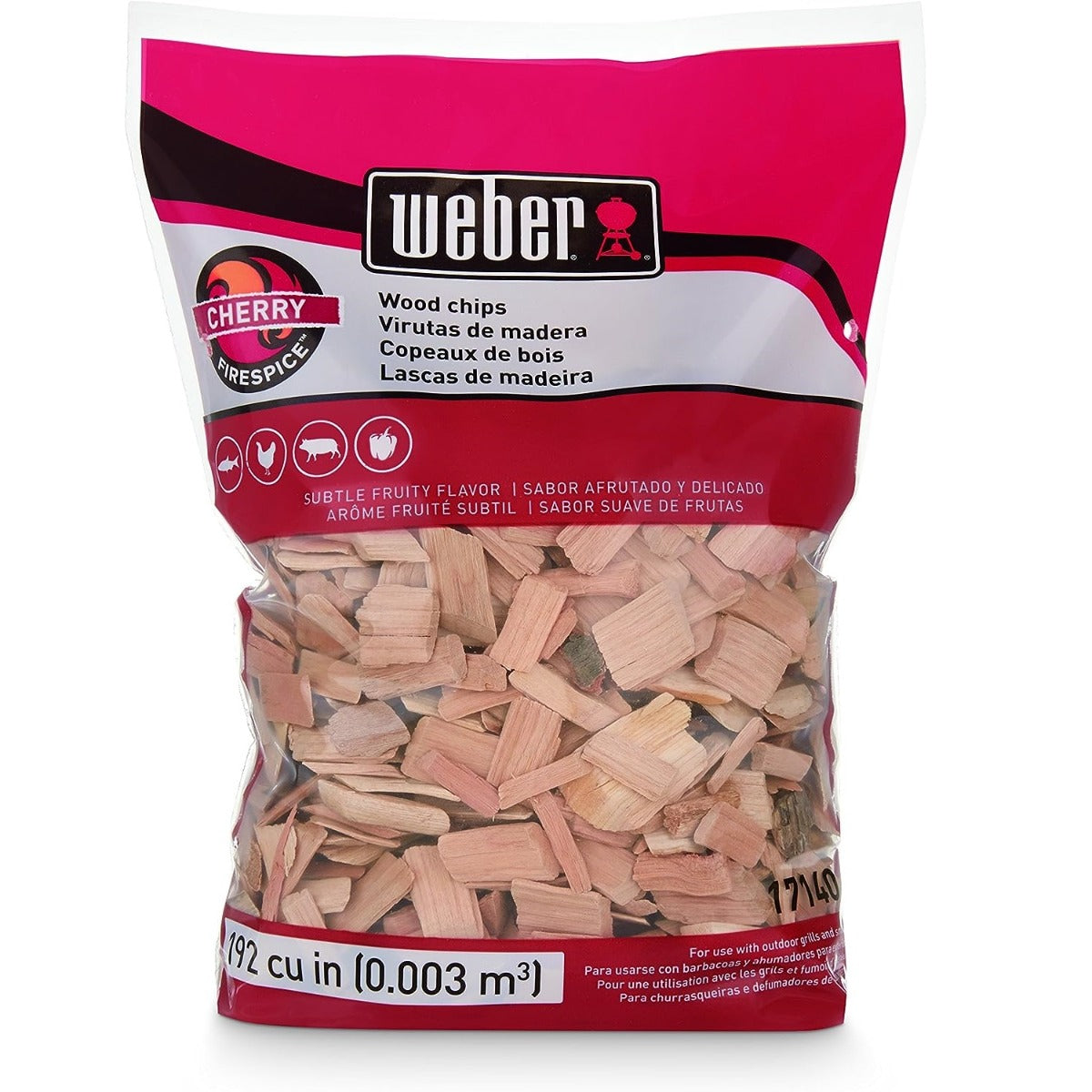 BBQ-WEBER WOOD CHIPS CHERRY
