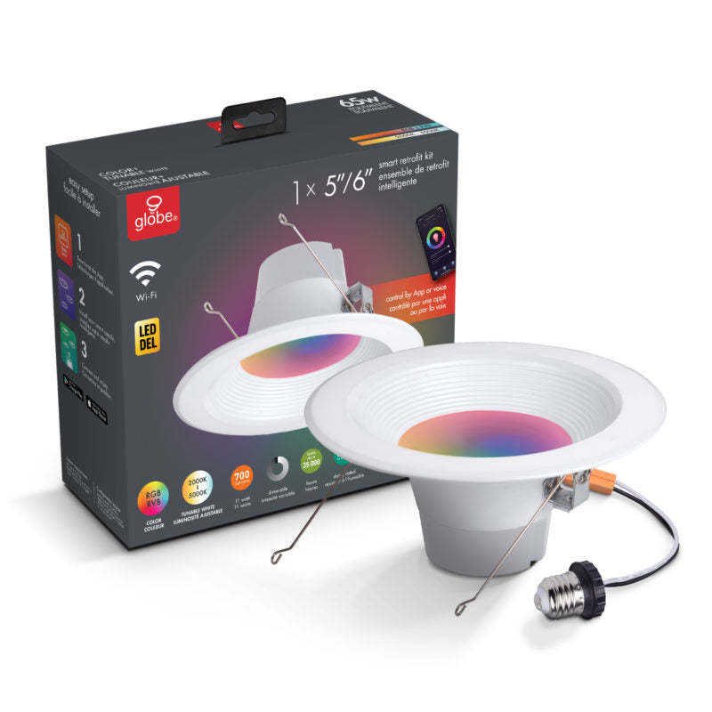 WI-FI SMART 5IN/6IN DIMMABLE LED RETRO RECSSD LGHT