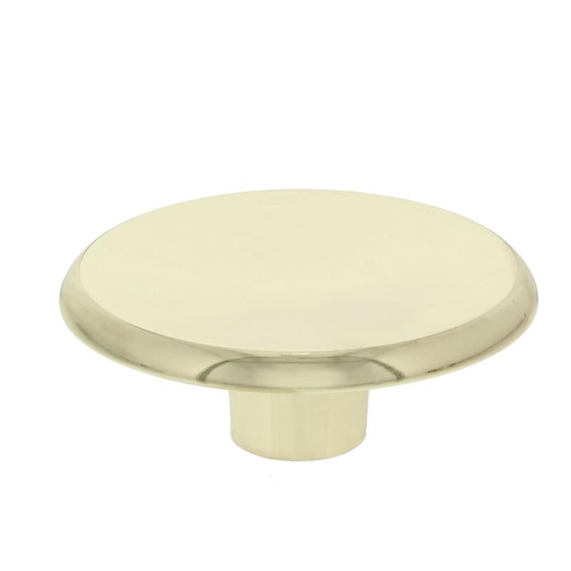 CABINET KNOBS 1-3/4" ZINC POLISHED BRASS 5PC
