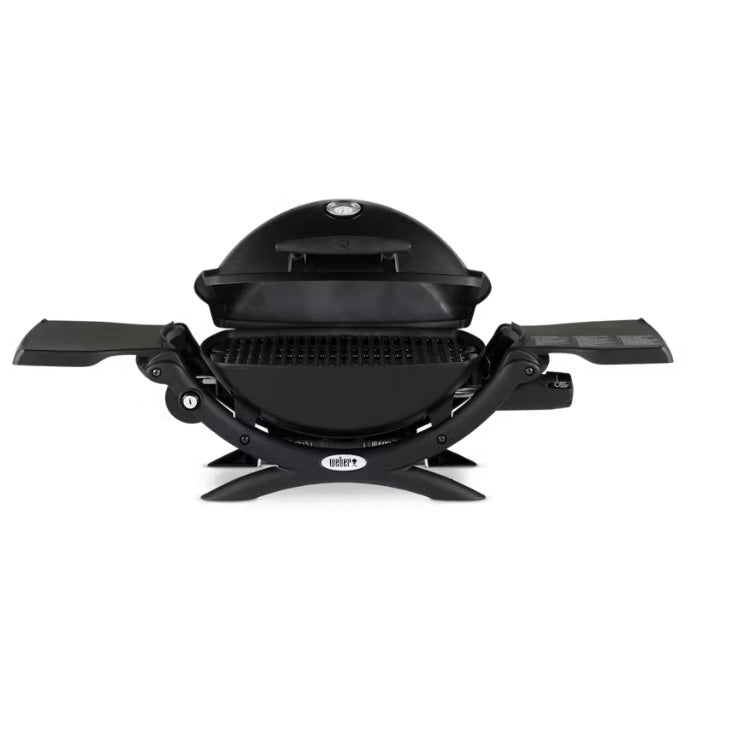 WEBER Q1200 GAS GRILL TITANIUM BLACK