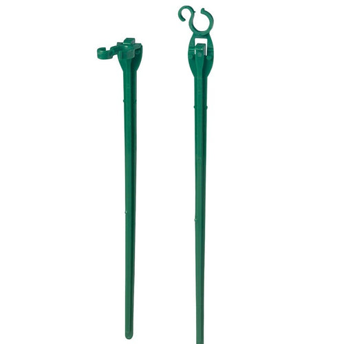 ADAMS 9105-99-1640 LIGHT STAKE, 10 IN L, CHRISTMAS, POLYPROPYLENE, DARK GREEN