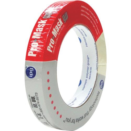 IPG 5100-.75 MASKING TAPE, 60 YD L, 0.7 IN W, SMOOTH CREPE PAPER BACKING, BEIGE