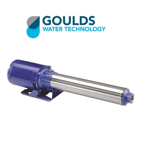 GOULDS PUMP 7GBC07WG MULTI-STAGE BOOSTER 3/4HP 1PH COMMERCIAL PUMP