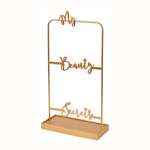 METAL TABLE TOP JEWELRY STAND ORGANIZER