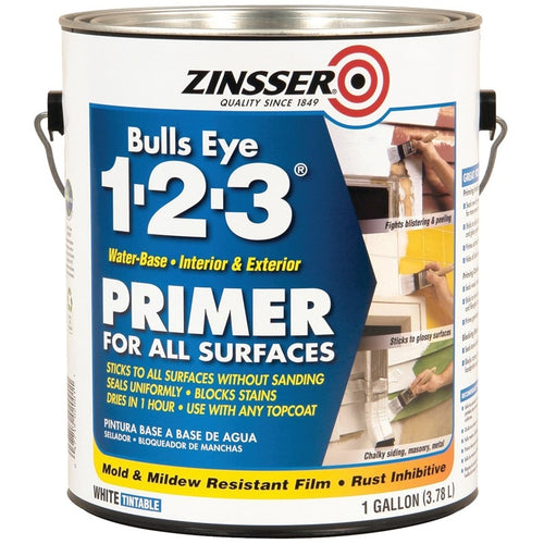 Zinsser primer, 1 gal, white