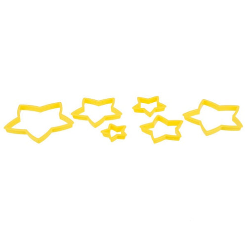 STAR COOKIE CUTTER SET 6PC