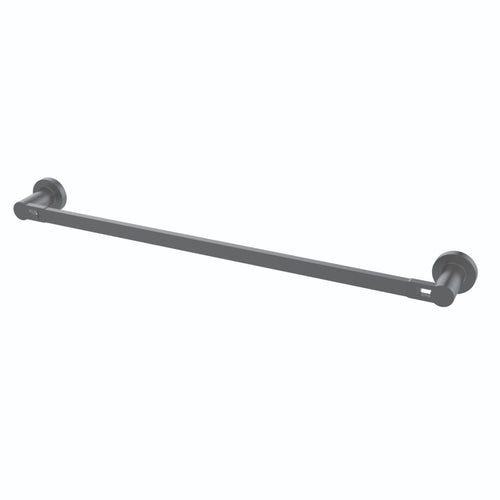 BLACK STAINLESS STEEL TOWEL BAR 24" WESTDALE