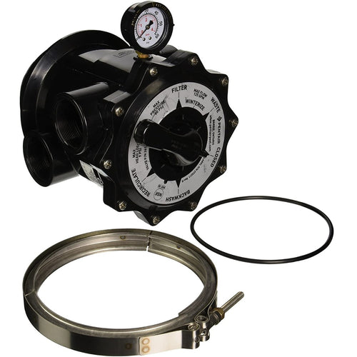 POOL VALVE 2IN MULTIPORT 6 WAY CLAMP STYLE