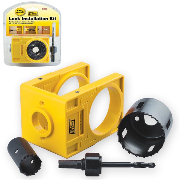 LOCK INSTALL KIT W/GUIDE