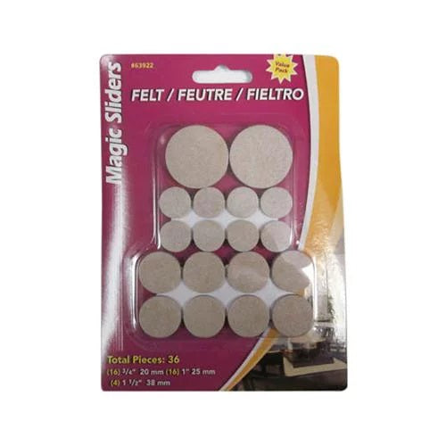 MAGIC SLIDERS-HD FELT VALUE PACK 36PK