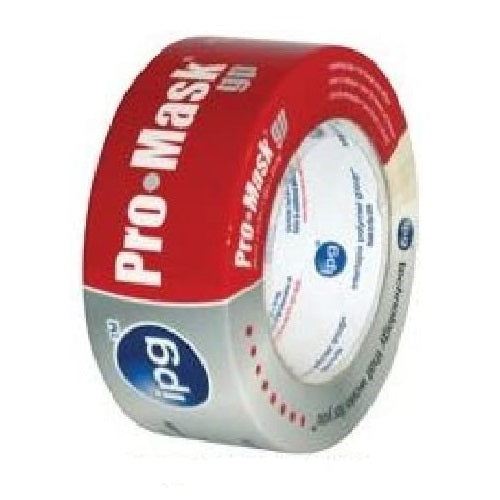 IPG 5104-3 MASKING TAPE, 60 YD L, 2.81 IN W, CREPE PAPER BACKING, BEIGE