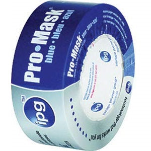 IPG 9530-.75 MASKING TAPE, 60 YD L, 0.7 IN W, CREPE PAPER BACKING, BLUE
