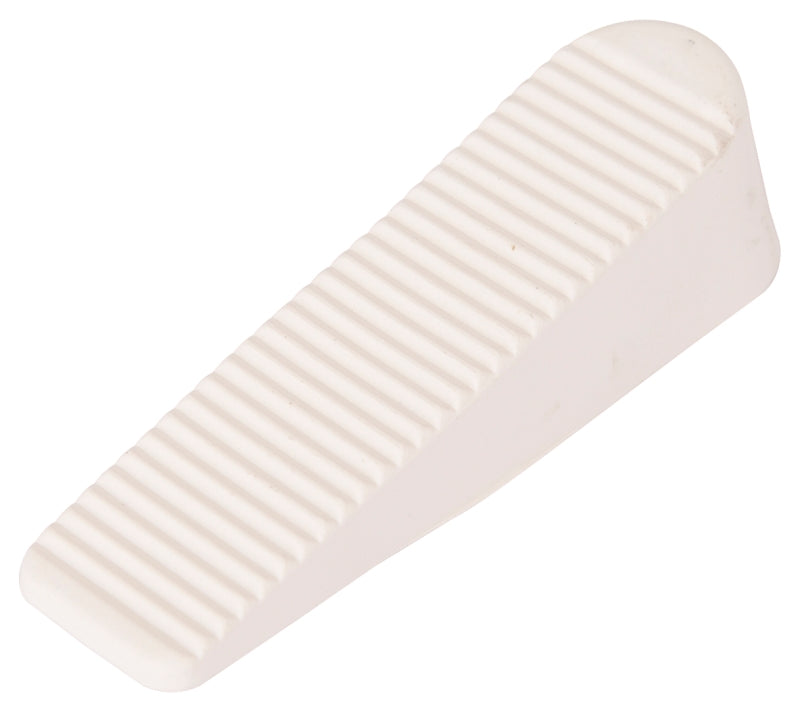 PROSOURCE FE-50922-PS DOOR STOP, 1 IN W X 4 IN L X-1/4 IN H PROJECTION, RUBBER, WHITE