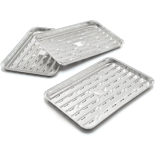 BBQ ALUMINUM GRILLING TRAYS