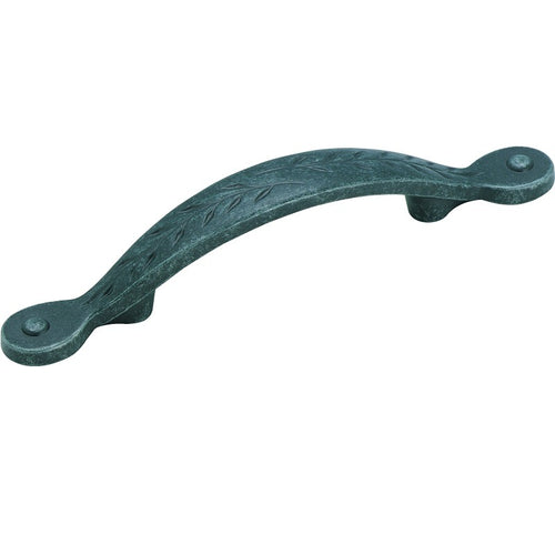 AMEROCK BP1580WID CABINET PULL, 1 IN PROJECTION, ZINC, WROUGHT IRON DARK, 1/PK