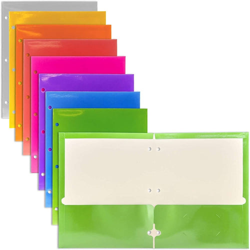 2-POCKETS PORTFOLIOS – METALLIC COLOR