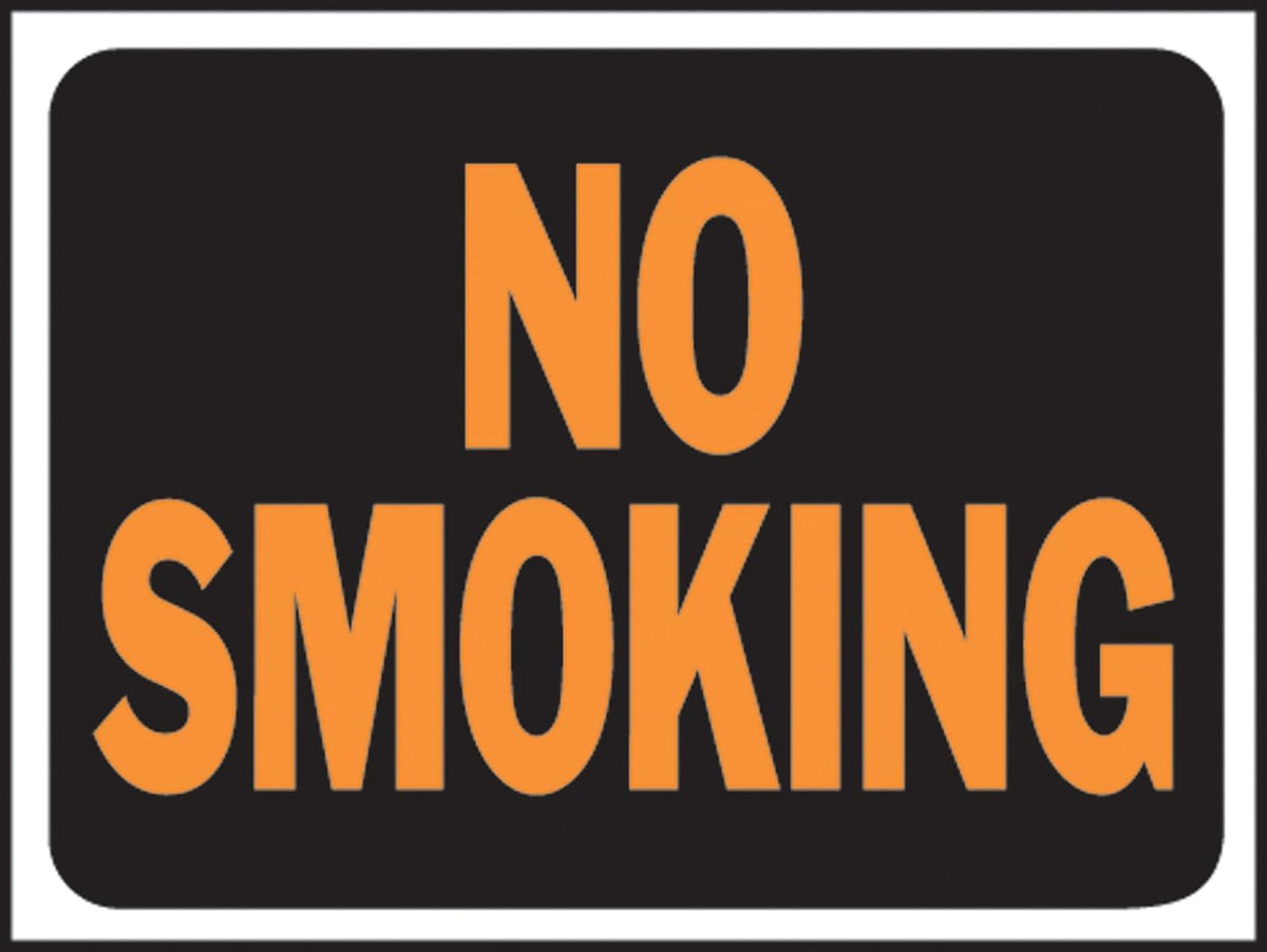 SIGN -NO SMOKING 9x12