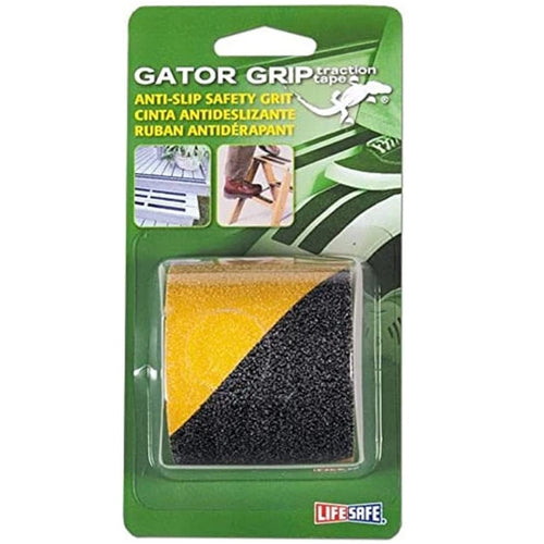 INCOM RE172 SAFETY GRIT TAPE, 5 FT L, 2 IN W, PVC BACKING, BLACK