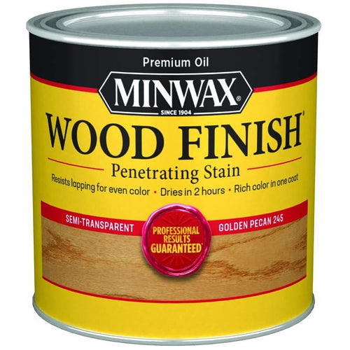 MINWAX-WOOD FINISH GOLDEN OAK HALF PINT