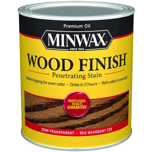 MINWAX-W/FINISH RED MAHOGANY QT