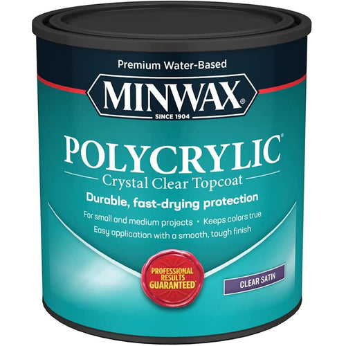 MINWAX-POLYCRYLIC SATIN QT