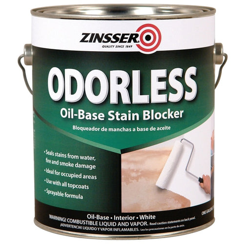 ZINSSER 3951 INTERIOR STAIN BLOCKER, FLAT, WHITE, 1 GAL