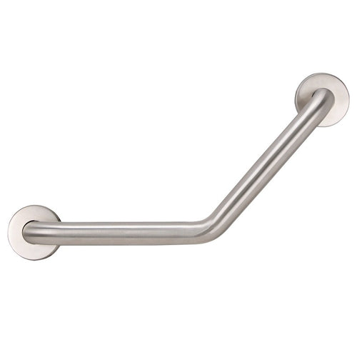 BOSTON HARBOR YG01-01-1.5 GRAB BAR, 16 IN L BAR, STAINLESS STEEL, WALL MOUNTED MOUNTING