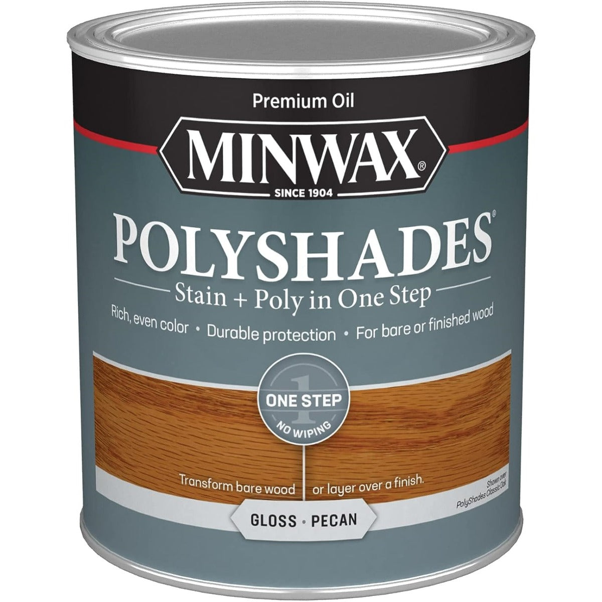 MINWAX-POLYSHADE GLOSS PECAN