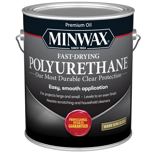 MINWAX-POLYURETHANE SEMI-GLOSS GAL