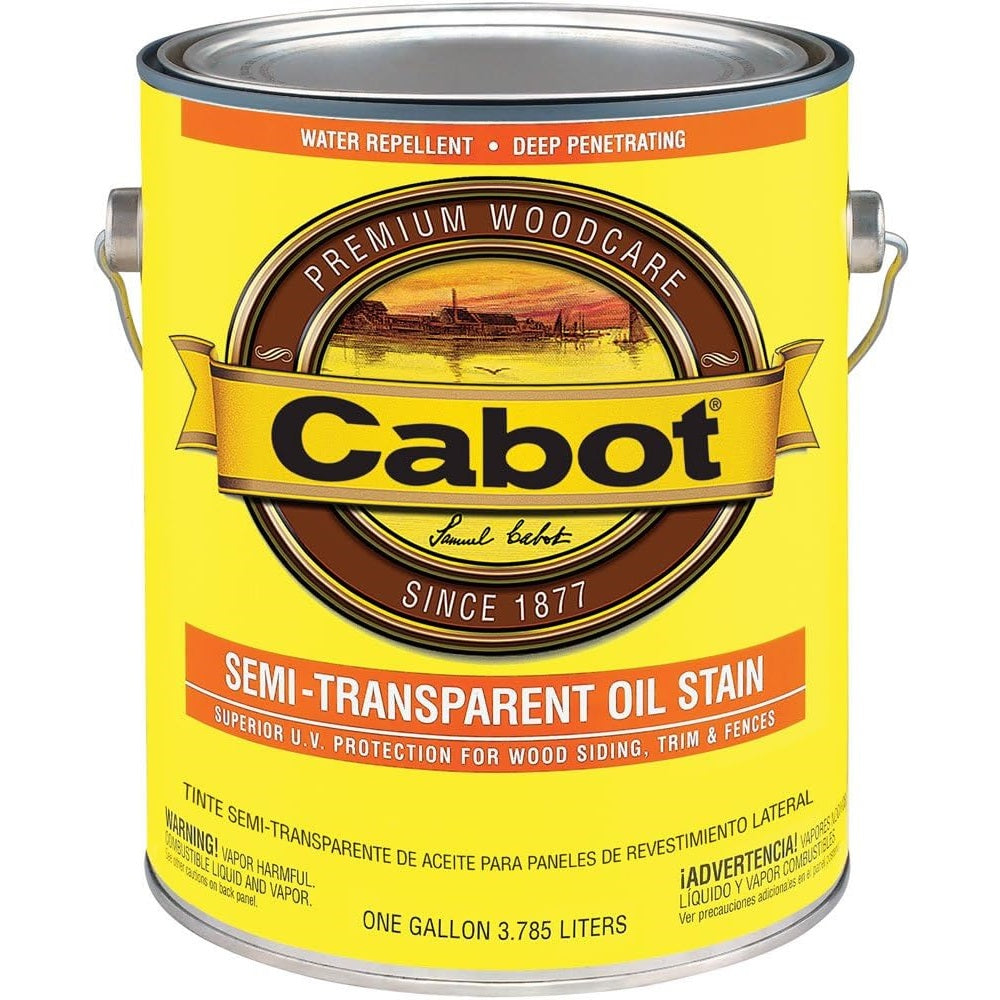 CABOT DECKING STAIN SEMI/TRANS BASE QT.