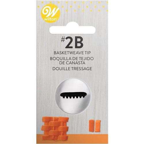 #2B BASKET WEAVE TIP LG. CARDED