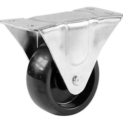 2" POLYPROPYLENE WHEEL RIGID PLATE CASTER