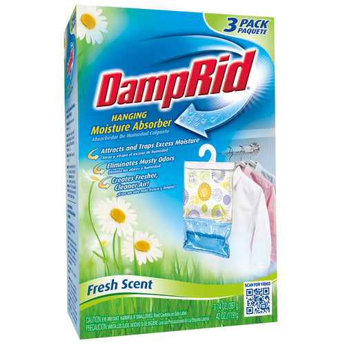 DampRid hanging moisture absorber 3 pack
