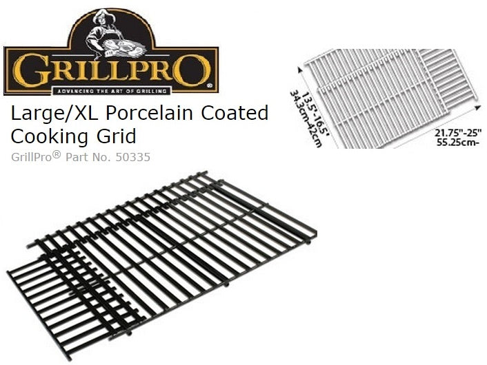 GrillPro cooking grill grids, 24.5 x 16.5 in