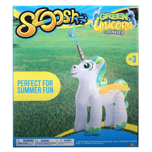 SLOOSH GREEN UNICORN SPRINKLER 4