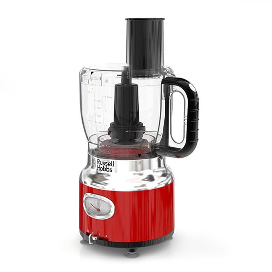 FOOD PROCESSOR -8 CUP RED