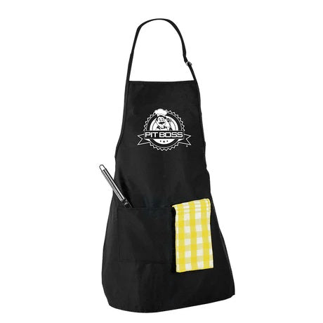 BBQ- PIT BOSS BBQ APRON W/POCKET