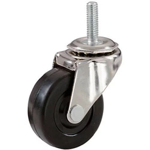 CASTER- OFFICE WHEEL 2" RBR 80LBS
