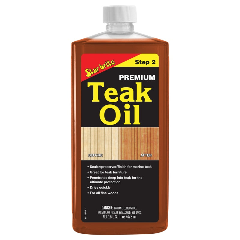 CLEANER -PREMIUM GOLDEN TEAK OIL PINT