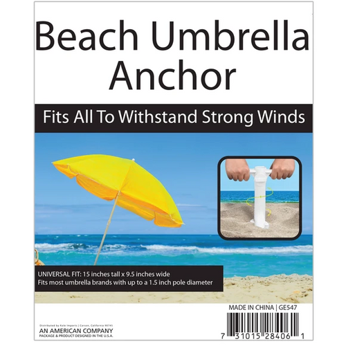 UMBRELLA - BEACH SCREW ANCHOR 3T