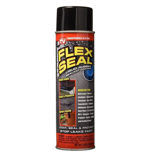 Flex Seal black spray sealant, 20 oz