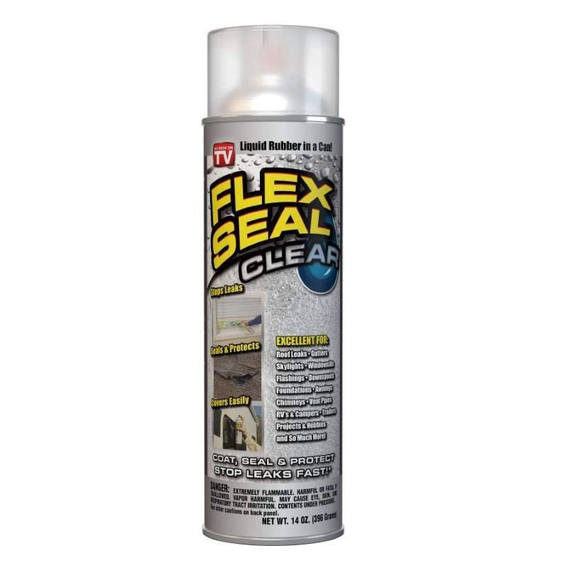 Flex Seal clear spray sealant, 20 oz