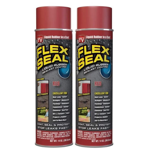 Flex Seal red spray sealant, 20 oz