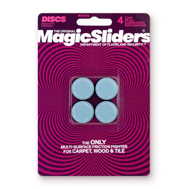 MAGIC SLIDERS-25MM SET 4PK
