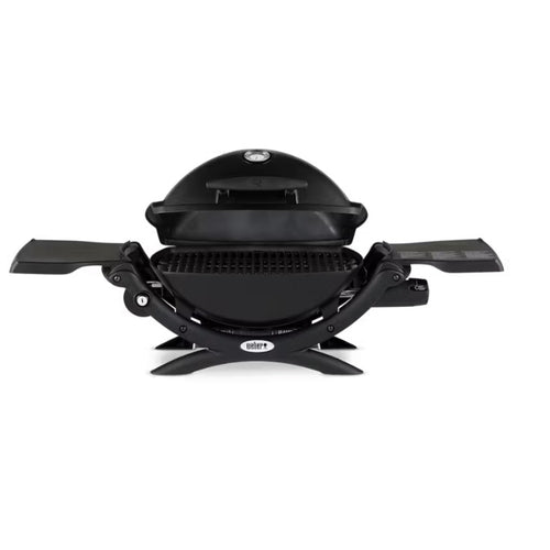 WEBER Q1200 GAS GRILL TITANIUM BLACK
