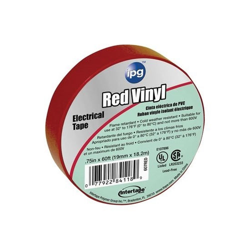 TAPE-RED ELECTRICAL 3/4X60