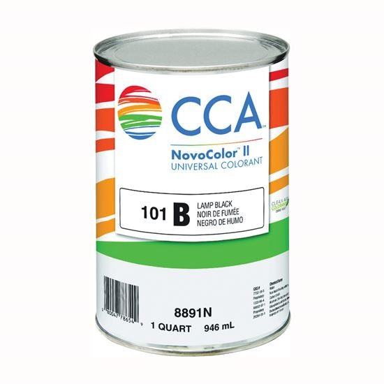 CCA NOVOCOLOR II SERIES 076.008891N.005 UNIVERSAL COLORANT, CARBON BLACK, LIQUID, 1 QT