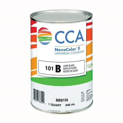 CCA NOVOCOLOR II SERIES 076.008891N.005 UNIVERSAL COLORANT, CARBON BLACK, LIQUID, 1 QT